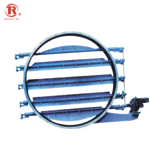 API CE Factory High Quality Electric Louver type Butterfly  Damper Valve